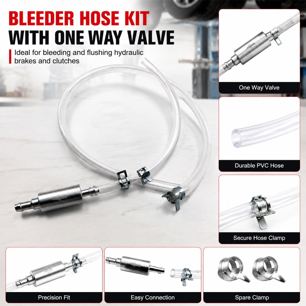 PINMOAP Tek Yönlü Valfli Fren  - Brake Bleeder Kit incelemesi ve fiyatı