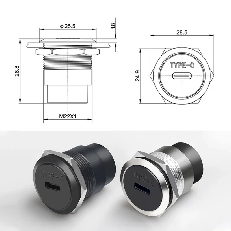 TYPE-C Dairesel Modül Adaptörü - Transmission Jack Adapter incelemesi ve fiyatı