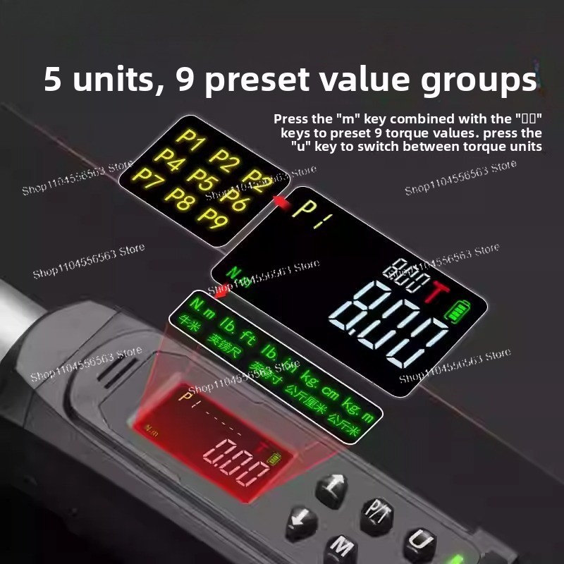 Dijital Yüksek Hassasiyetli To - Torque Wrench Digital incelemesi ve fiyatı