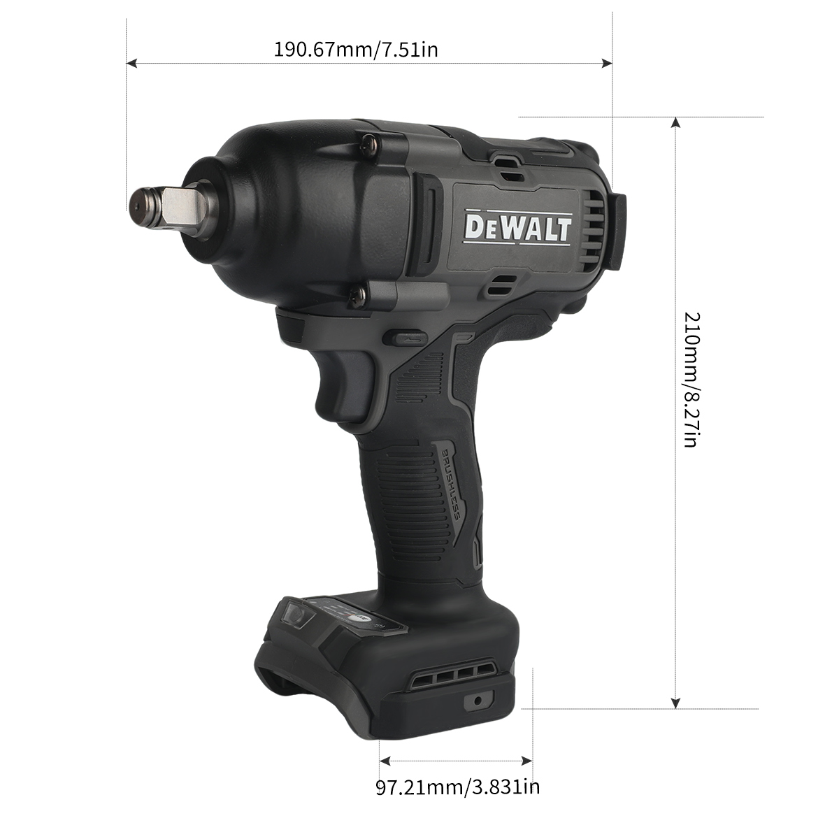 DeWalt DCF99M Yüksek Torklu Fı - Torque Wrench Digital incelemesi ve fiyatı