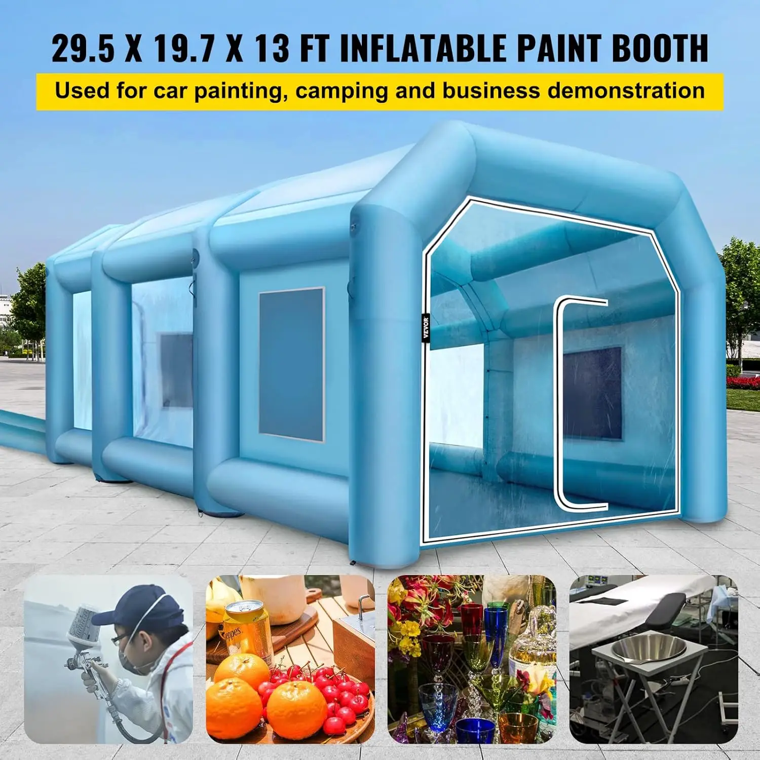Şişirilebilir Boya Kabini, 29. - Inflatable Paint Booth incelemesi ve fiyatı