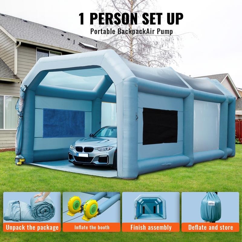 Şişirilebilir Boya Kabini, 23x - Inflatable Paint Booth incelemesi ve fiyatı