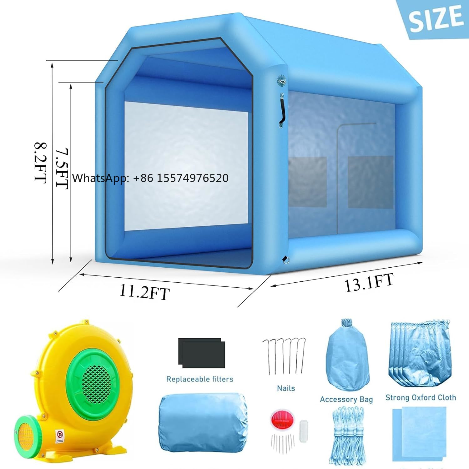 2026 - Özel yapım dev beyaz şi - Inflatable Paint Booth incelemesi ve fiyatı